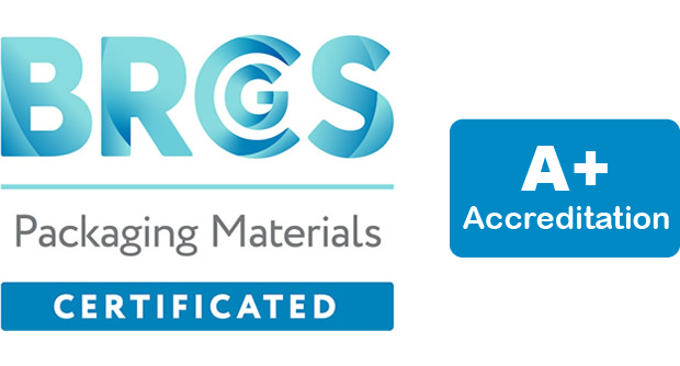 BRCS A+ Accredited for Food Packaging