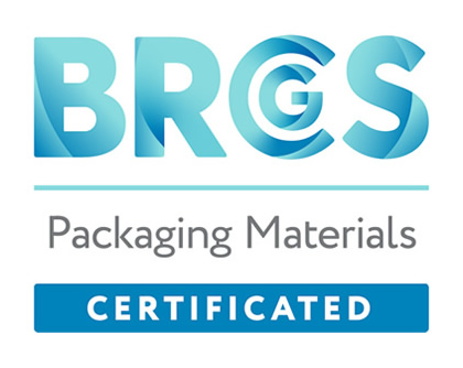 BRCGS Packaging Materials Certified
